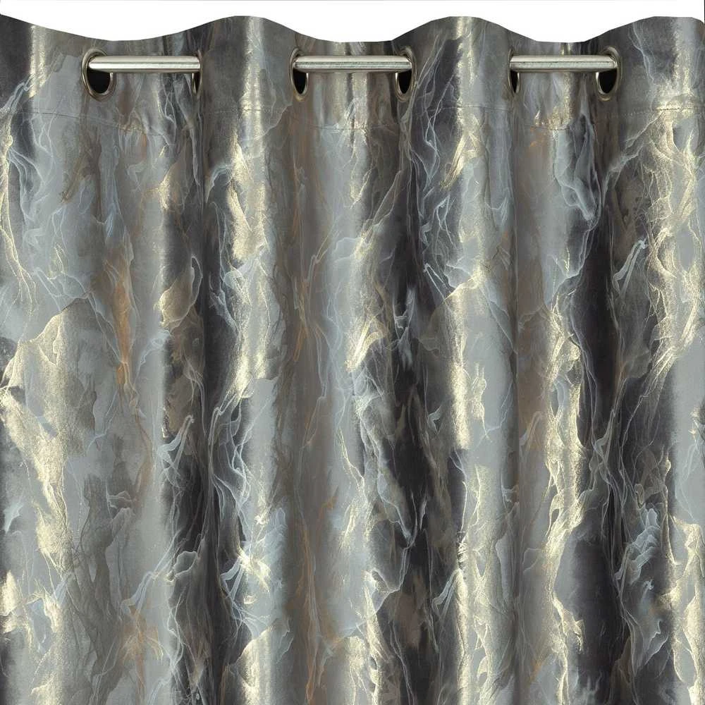 Eurofirany Euro užuolaidos ZAS/MELODY/STAL 140X250 CROSS