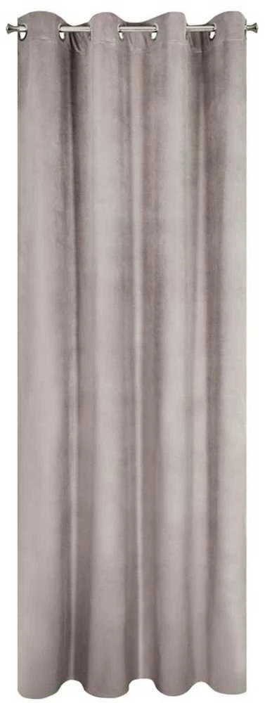 Naktinės užuolaidos Eurofirany Milo, pilkos, 140x250 cm
