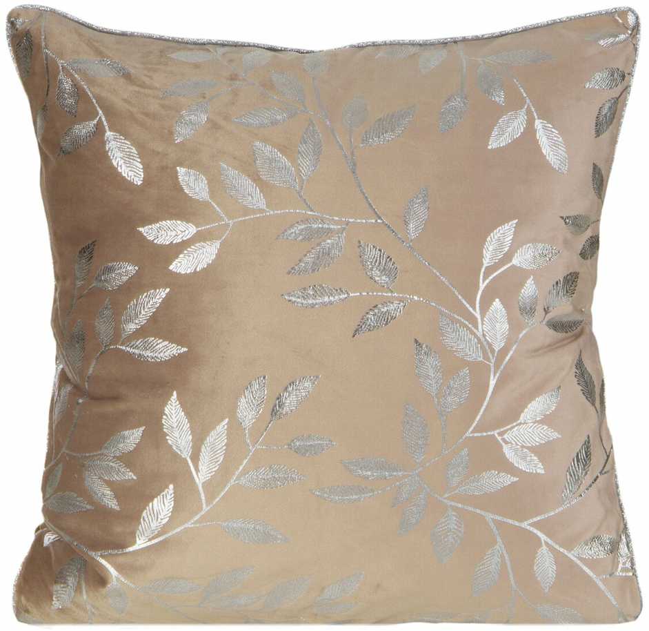 Eurofirany CHP/VELVET/71B 45X45 BEIGE+SIDABRAS