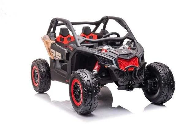 Ramiz Dvivietis elektromobilis vaikams can-am MAVERICK 24v 14Ah juodas