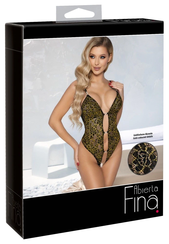Abierta Fina Body auksinis S
