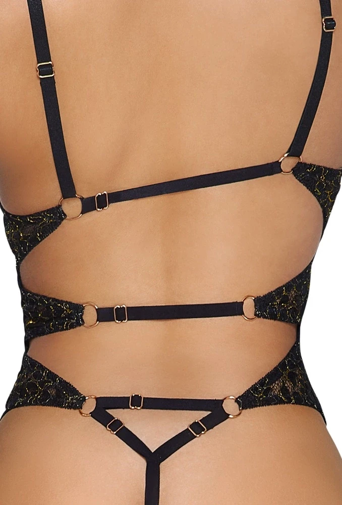 Abierta Fina Body auksinis S