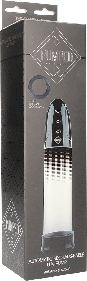 Pumped By Shots Pumped Automatic Rechargeable Luv Pump - Juodas