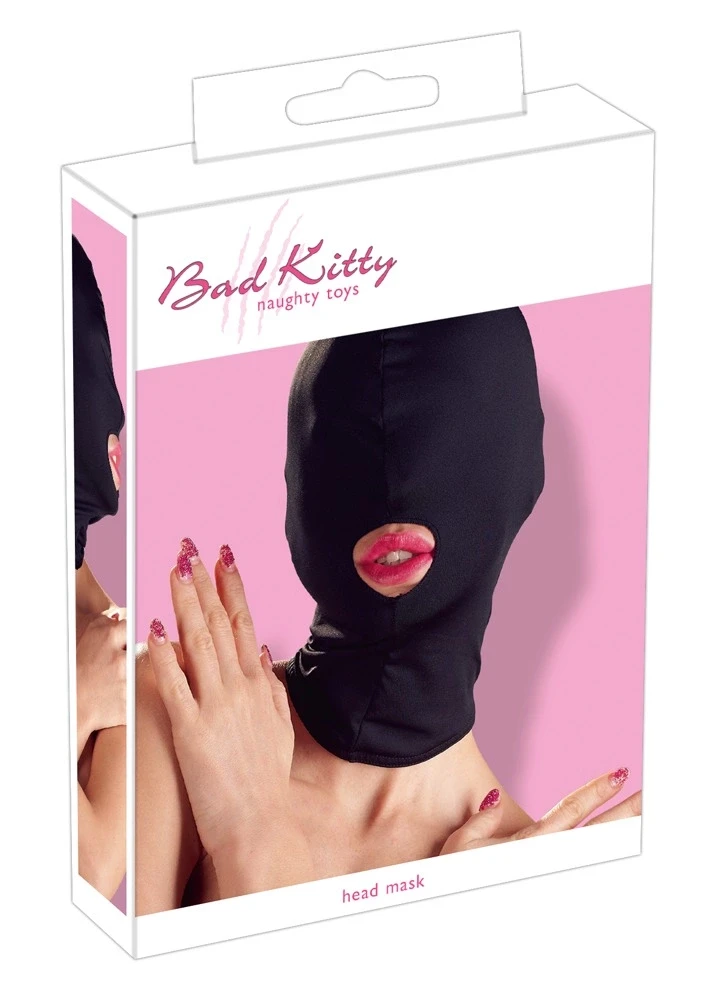 Bad Kitty galvos kaukė su anga burnai