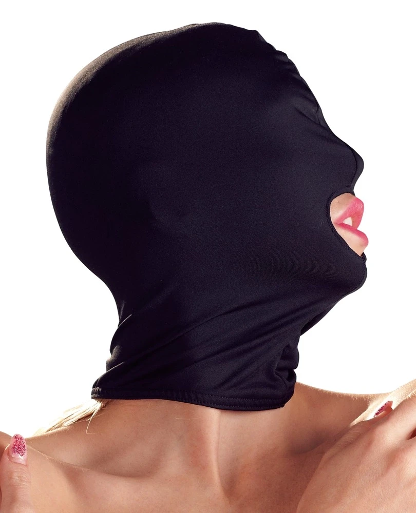 Bad Kitty Head mask mouth juodas BK