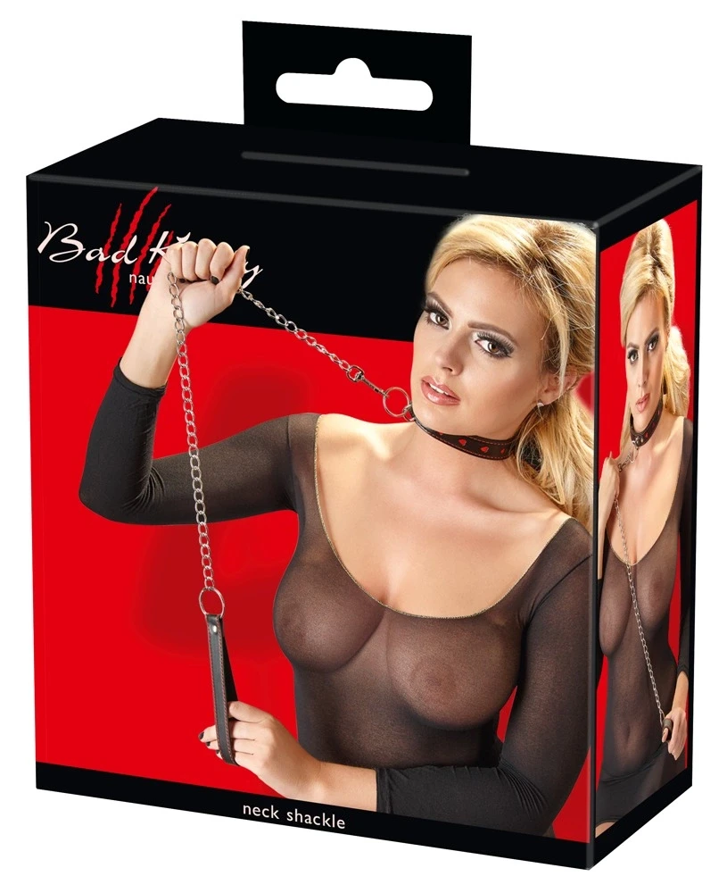 Bad Kitty Collar Antkaklis ir pavadėlis