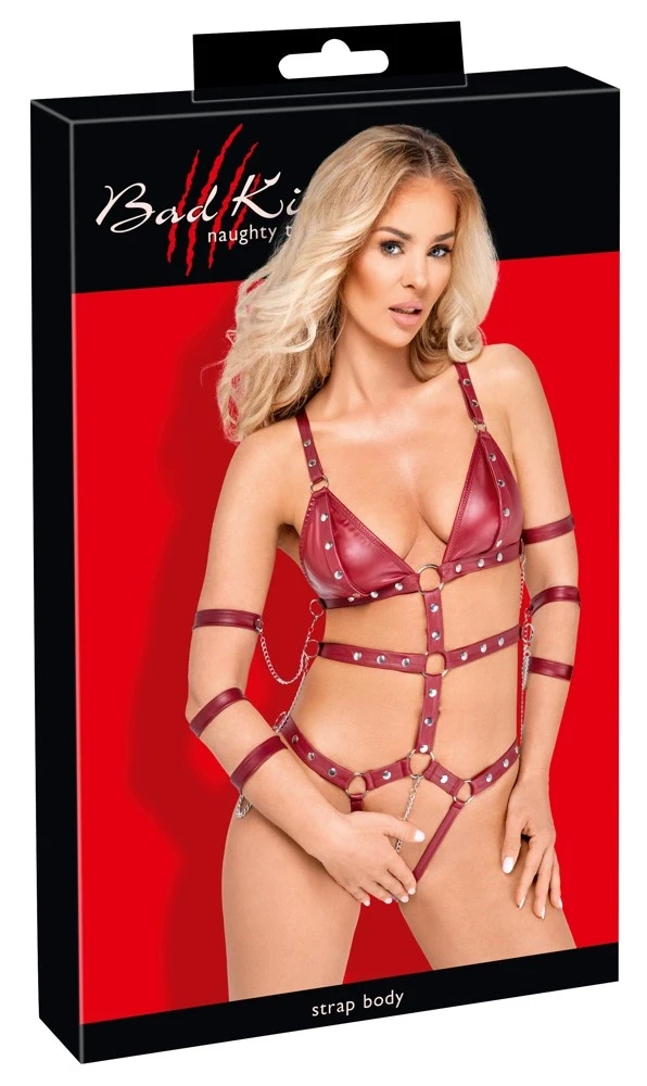 Bad Kitty Strap Body raudona L