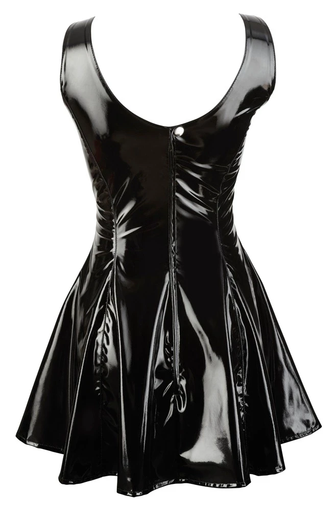 Black Level Vinyl Dress juodas XL