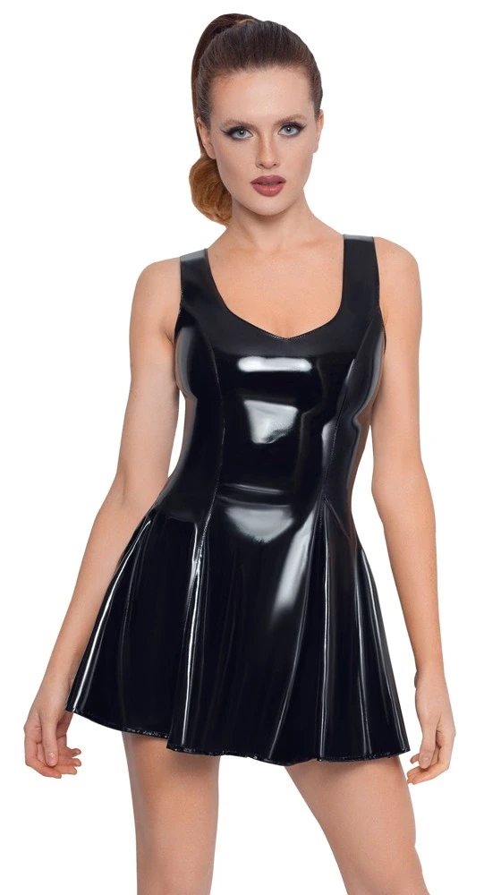 Black Level Vinyl Dress juodas 2XL