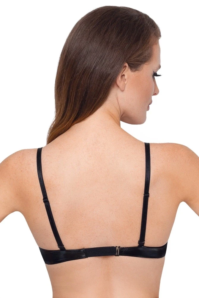 Black Level Vinyl Bra juodas 80D