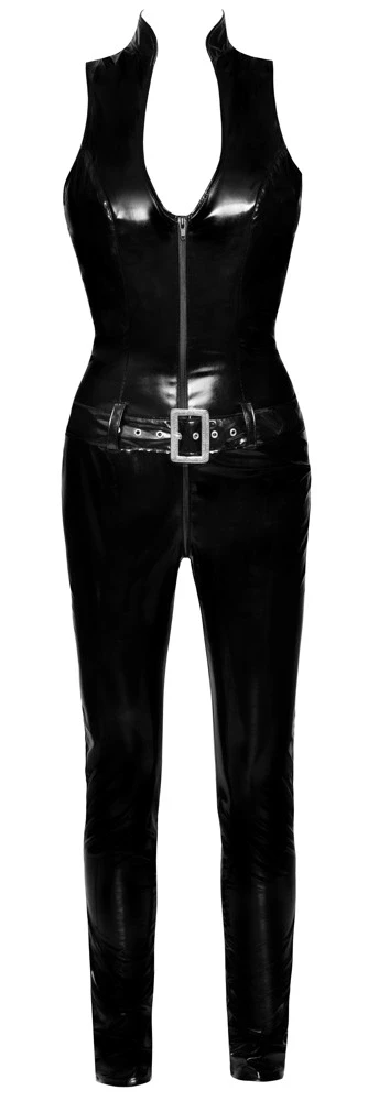 Black Level Vinilinis kombinezonas Mesh XL