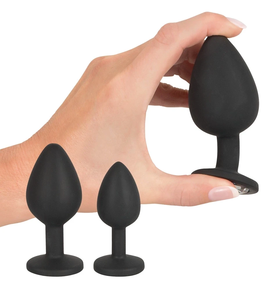 Black Velvets Juodas Velvets Anal Kit