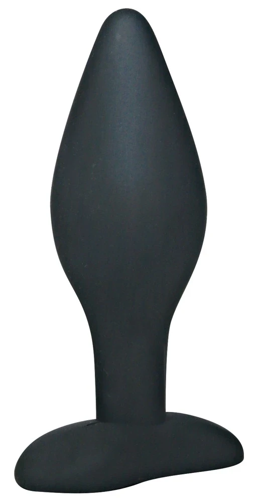 Black Velvets Juodas Velvets Large Plug