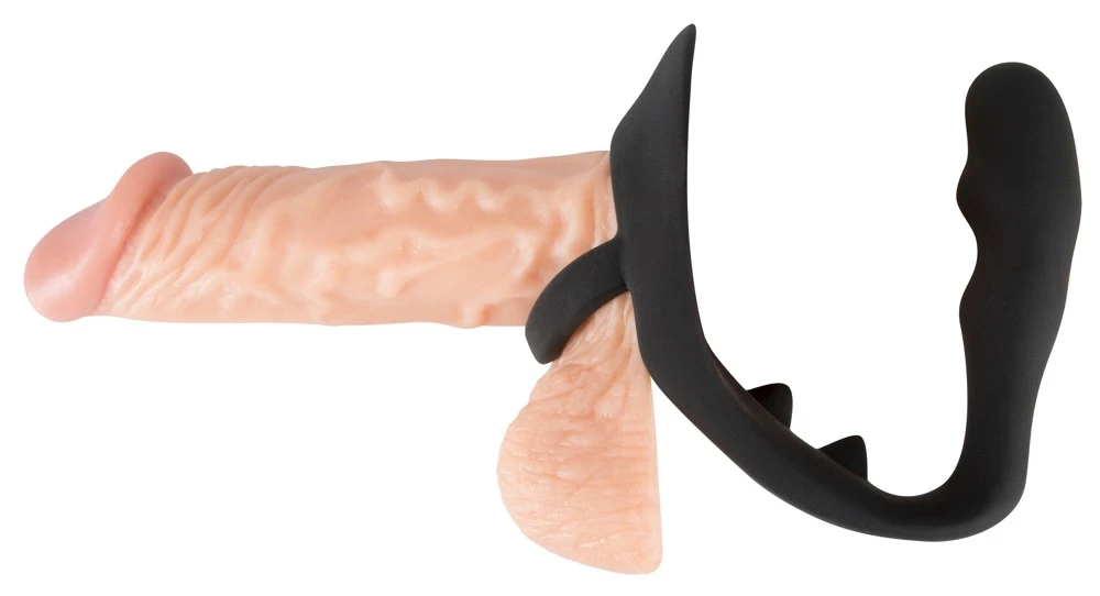 Black Velvets Juodas Velvets Ring & Plug