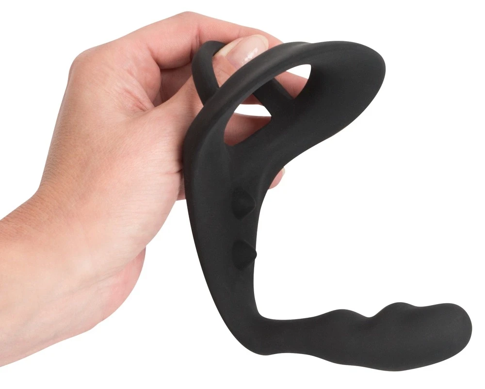 Black Velvets Juodas Velvets Ring & Plug