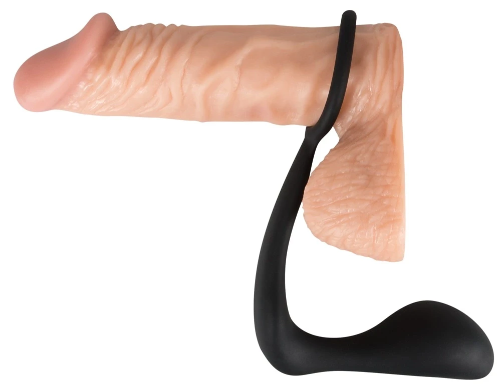 Black Velvets Juodas Velvets Ring & Plug