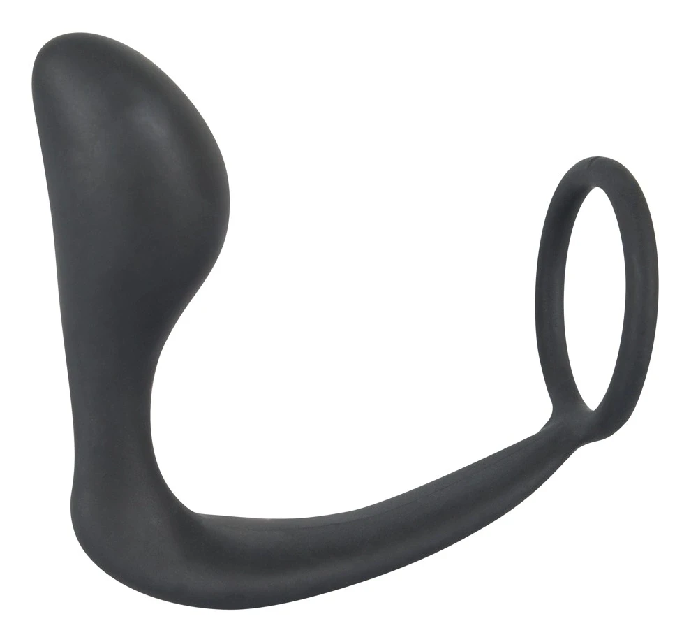 Black Velvets Juodas Velvets Ring & Plug