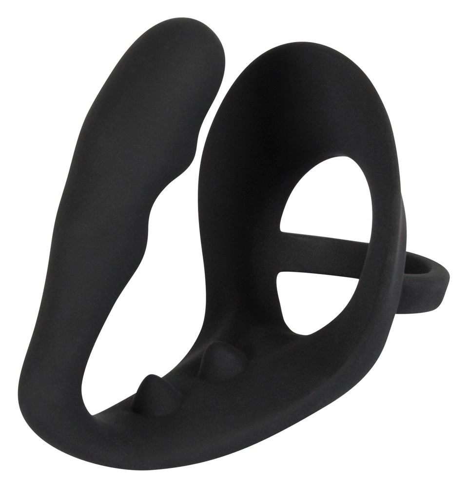 Black Velvets Juodas Velvets Ring & Plug
