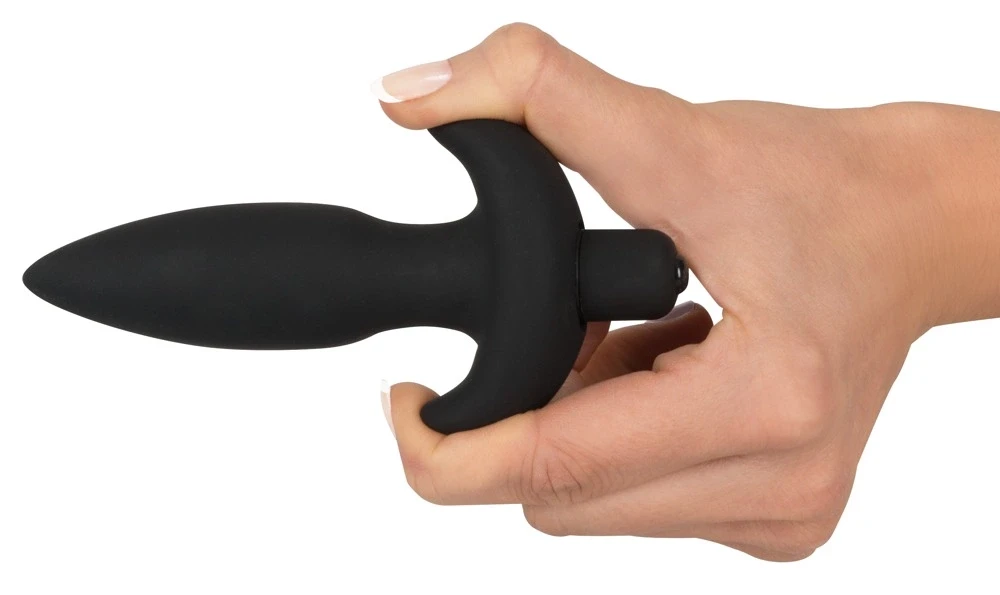 Black Velvets Juodas Velvets Vibr. Small Plug