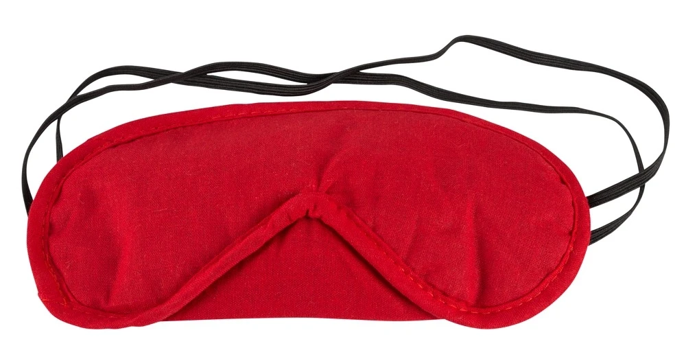 Cottelli Accessoires Užrištomis akimis rinkinio pakuotėje 2 raudoni/bl
