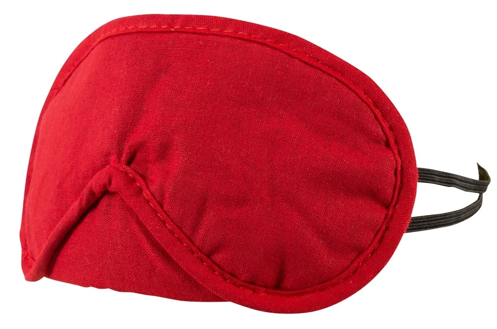 Cottelli Accessoires Užrištomis akimis rinkinio pakuotėje 2 raudoni/bl