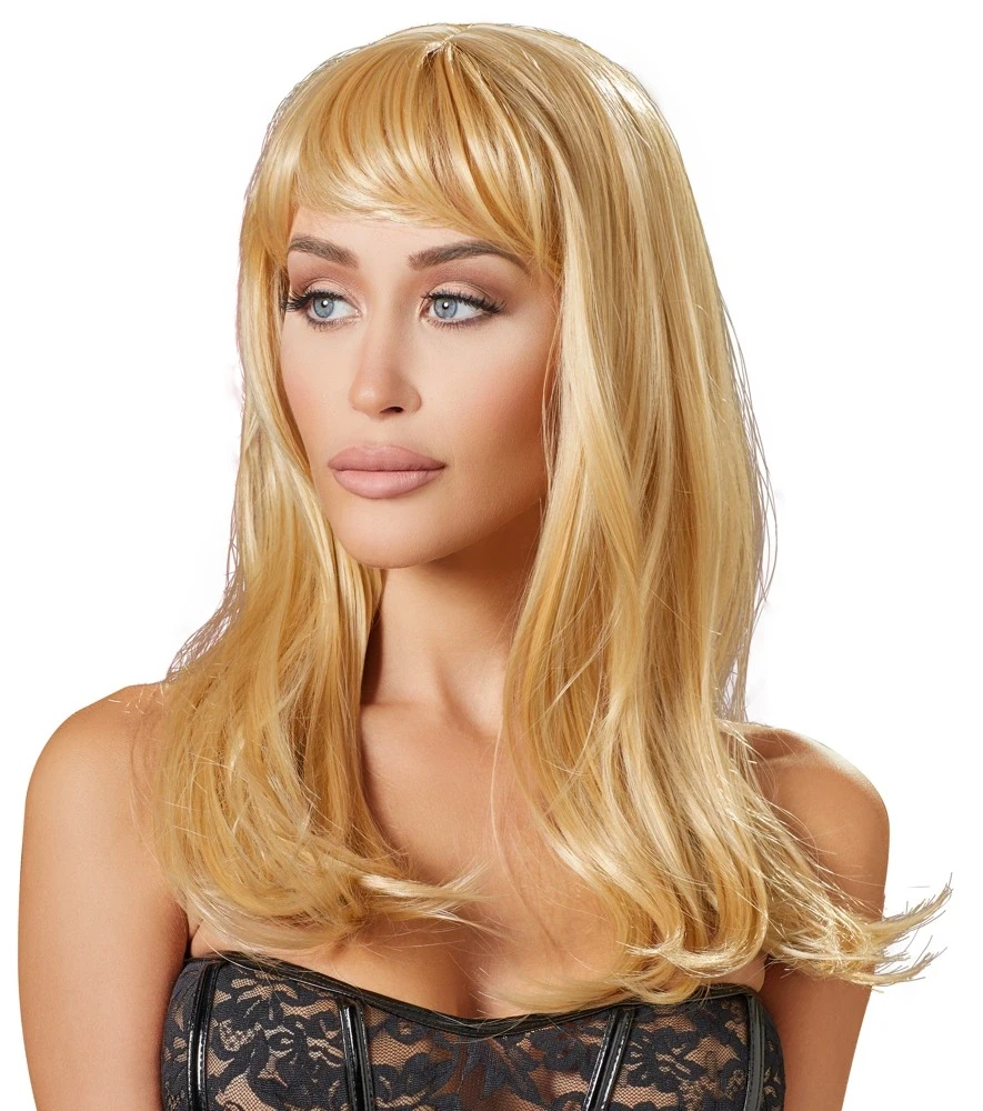 Cottelli Accessoires Long Skirtas šviesiems plaukams Wig