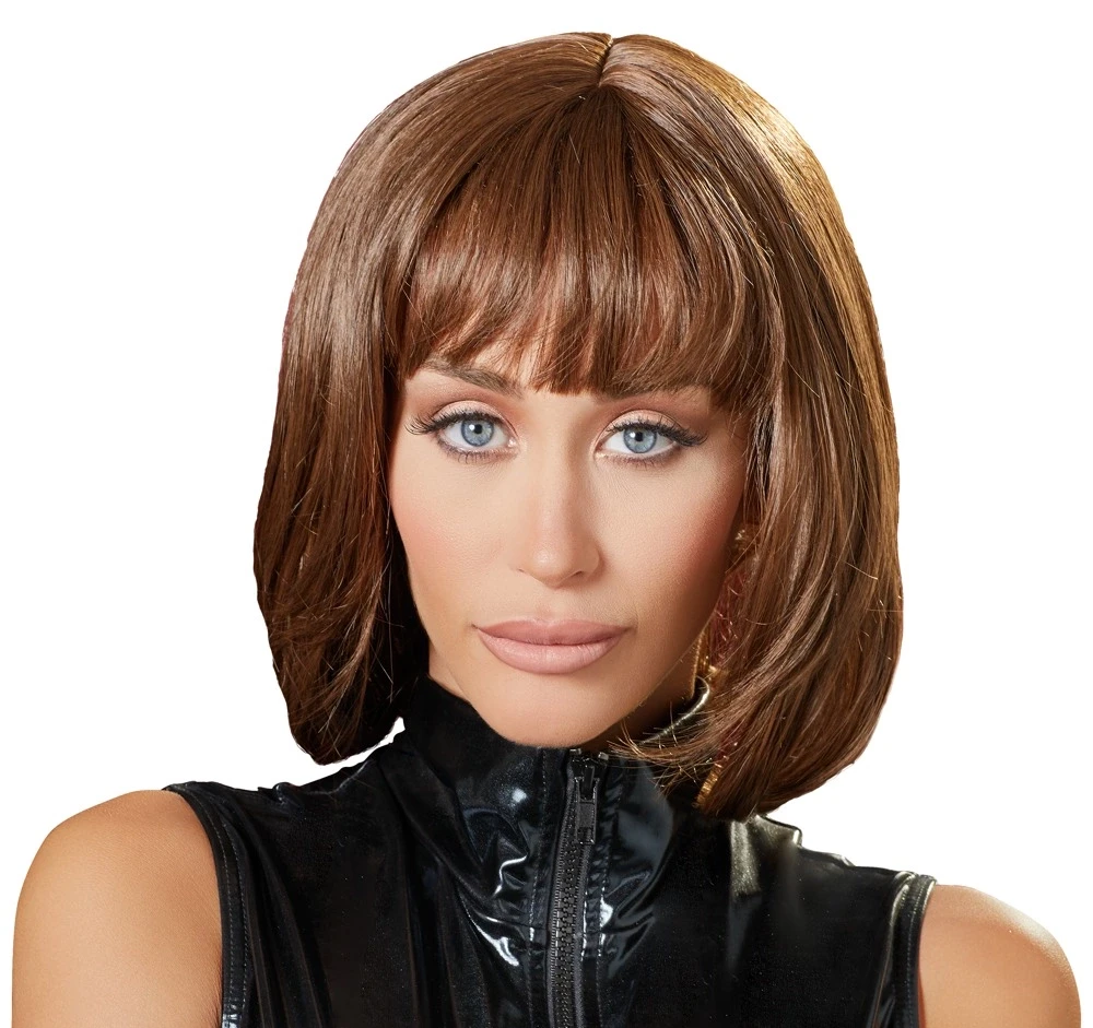 Cottelli Accessoires Perukas bob, raudonplaukė