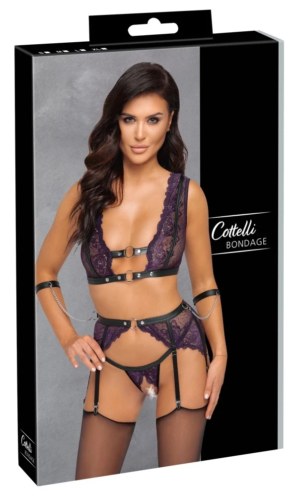 Cottelli Bondage Liemenėlės rinkinys Bondage M