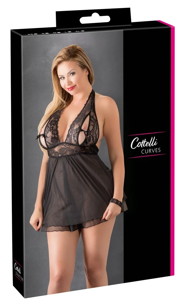 Cottelli Curves Nėriniai Babydoll 2XL