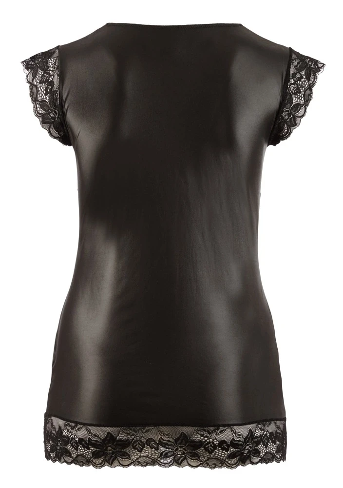 Cottelli Curves Wet Look suknelė 2XL