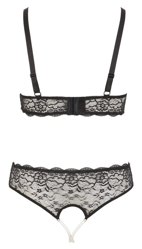 Cottelli Curves Pearl Set Juodas L