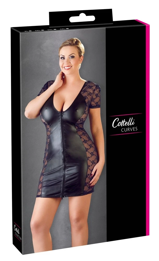 Cottelli Curves Suknelė su dvipusiu užtrauktuku 2XL