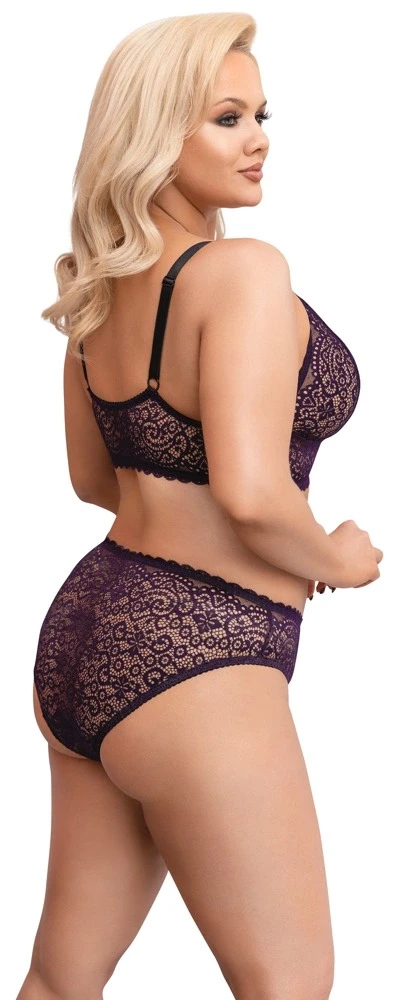 Cottelli Curves Bra Set violetinė XL