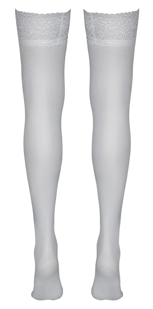 Cottelli Legwear Laikomos kojinės baltas 2