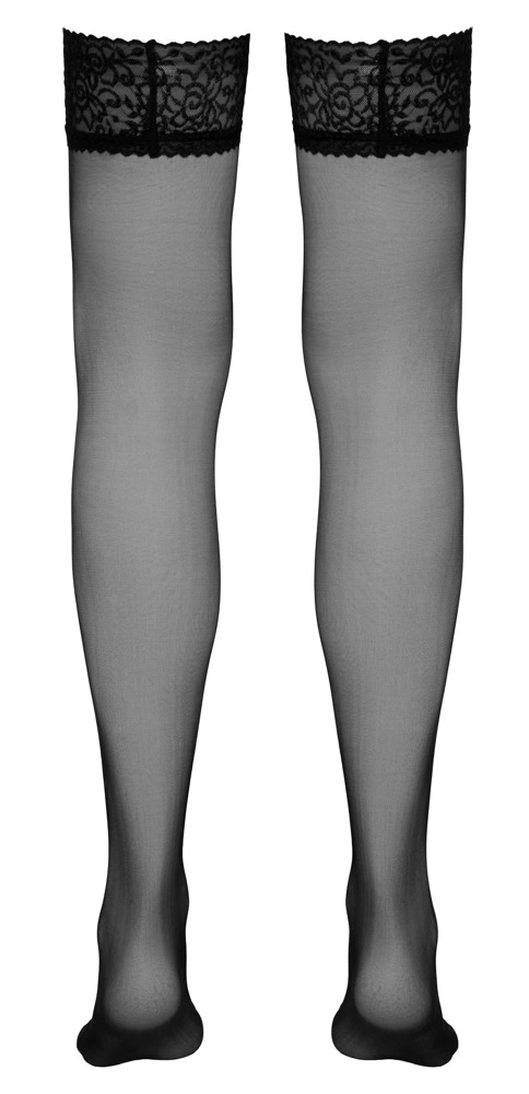 Cottelli Legwear Hold-up Stockings juodas 3