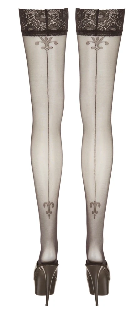 Cottelli Legwear Sulaikomos kojinės su siūle 3