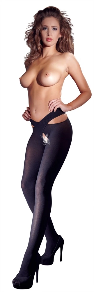 Cottelli Legwear Stockings juodas S/M