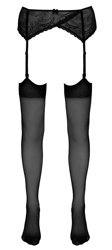 Cottelli Legwear Stockings juodas 2