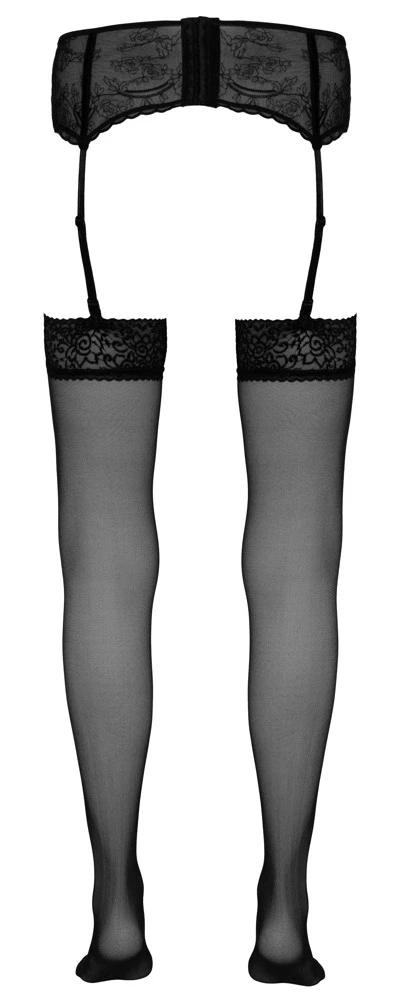 Cottelli Legwear Stockings juodas 5
