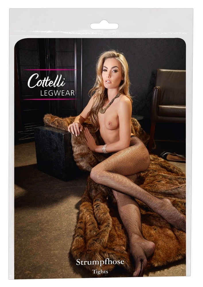 Cottelli Legwear Net Tights juodas S-L