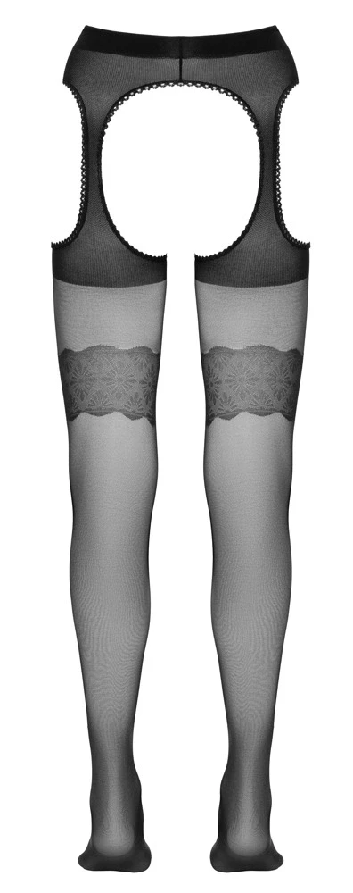 Cottelli Legwear Pėdkelnės su keliaraiščiais M