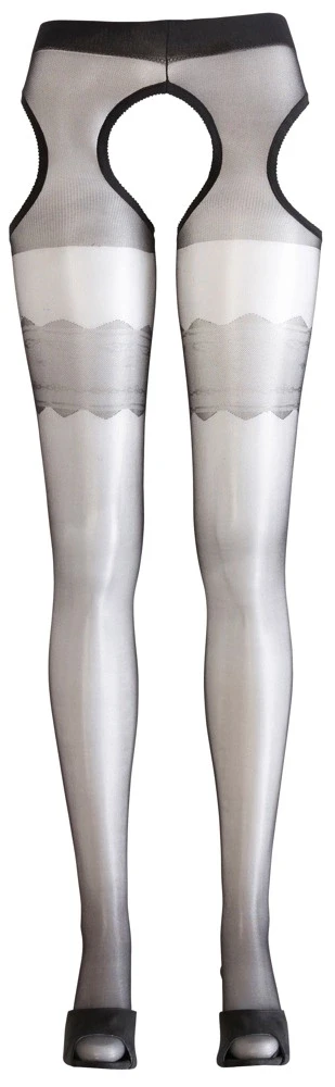 Cottelli Legwear Pėdkelnės su keliaraiščiais L
