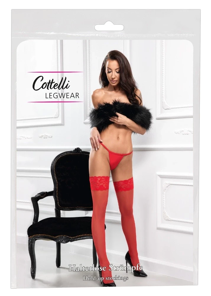 Cottelli Legwear Sulaikymai raudoni 2