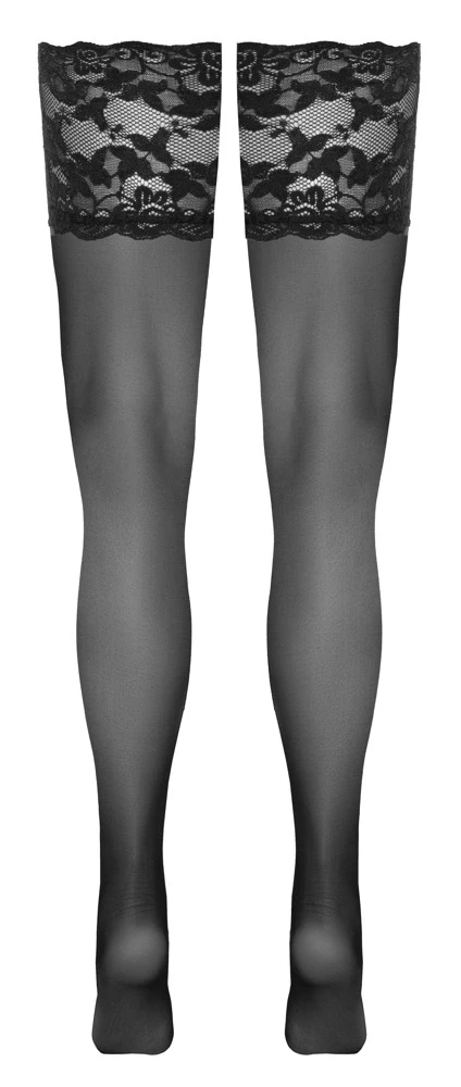 Cottelli Legwear HoldUps juodas 4
