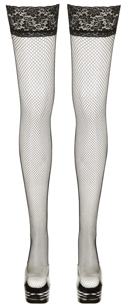 Cottelli Legwear Laikomos tinklinės kojinės 8