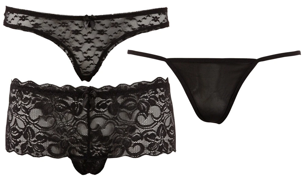 Cottelli Briefs Set Juodas XL