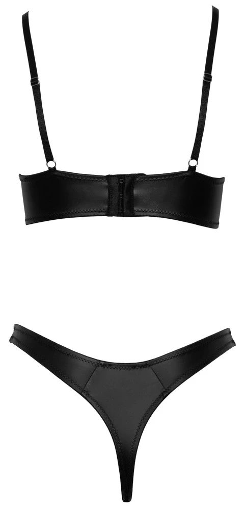 Cottelli seksualus 2 dalių komplektas Bra Set matte 75B/S