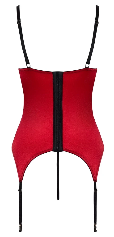 Cottelli Cami Suspenders raudonos M