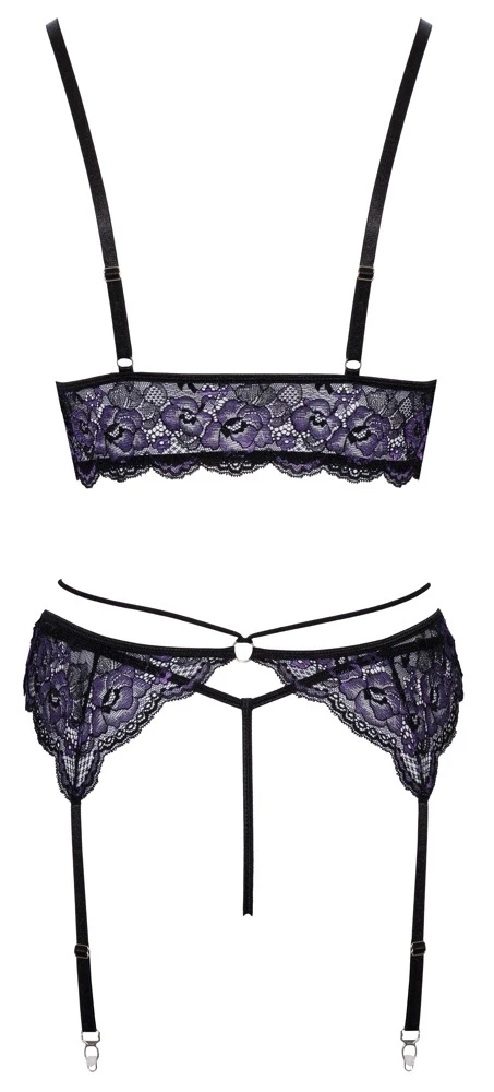 Cottelli Bra Suspender Set L