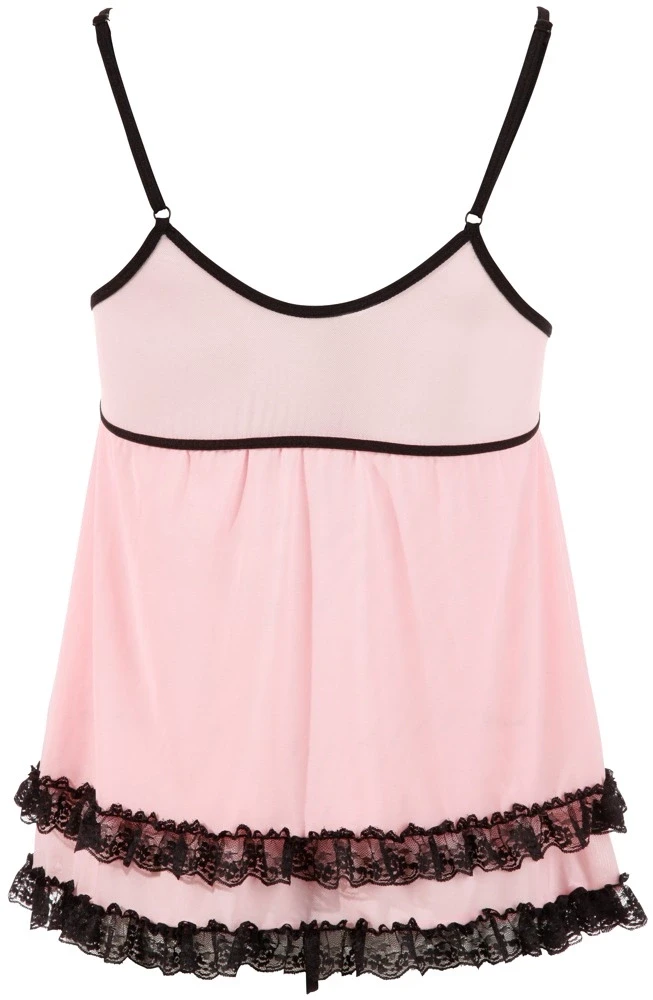 Cottelli Rožinė Babydoll rožinė XL